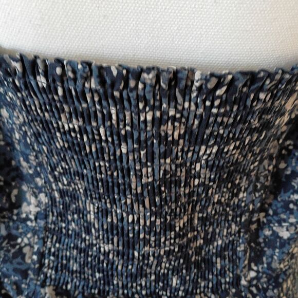 Athleta Pack Anywhere Summer Sandstone Navy Dress Wrinkle Resistent Halter 16 - Picture 5 of 10